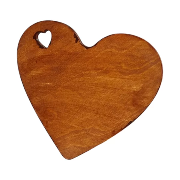 تخته سرو چوبی مدل قلب