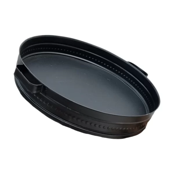 سینی گرد فینگرفود فلزی